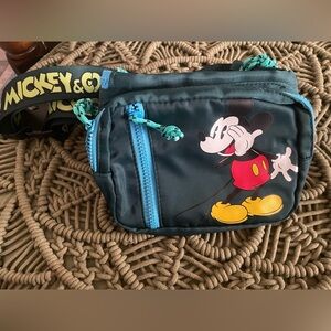 Disney Mickey Mouse Belt Bag - Green and Blue